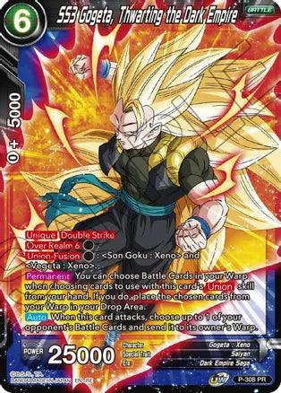 SS3 Gogeta, Thwarting the Dark Empire (P-308) [Mythic Booster] - POKÉ JEUX