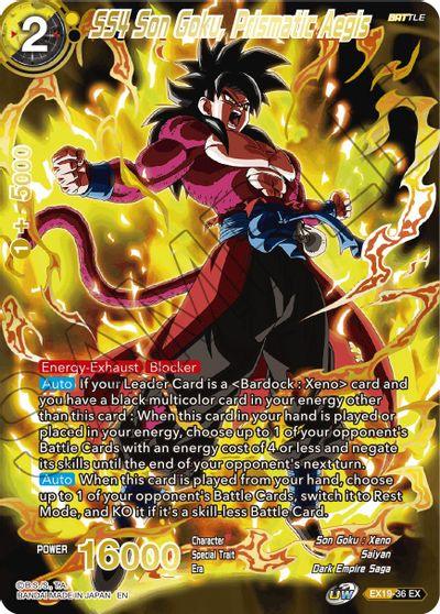 SS4 Son Goku, Prismatic Aegis (EX19-36) [Special Anniversary Set 2021] - POKÉ JEUX