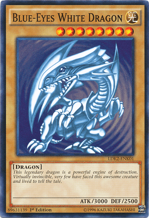 Blue-Eyes White Dragon (Version 2) [LDK2-ENK01] Common - POKÉ JEUX