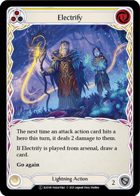 Electrify (Yellow) [U-ELE199] (Tales of Aria Unlimited) Unlimited Rainbow Foil - POKÉ JEUX