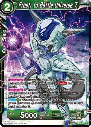 Frost, to Battle Universe 7 (BT16-065) [Realm of the Gods] - POKÉ JEUX