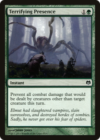 Terrifying Presence [Duel Decks: Heroes vs. Monsters]
