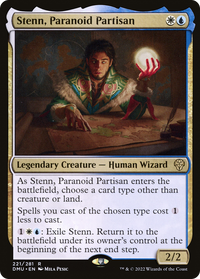 Stenn, Paranoid Partisan [Dominaria United]