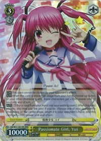 Fille passionnée, Yui (AB/W31-E014R RRR) [Angel Beats ! Re:Modifier] 