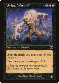 Undead Warchief [Time Spiral Timeshifted]