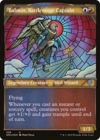 Balmor, Battlemage Captain (Showcase Textured) [Dominaria United]