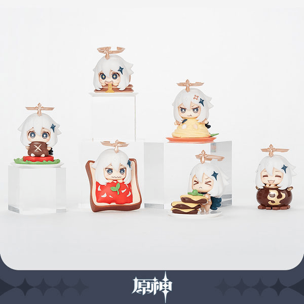 Genshin Impact Paimon Food-Themed Figure Set（6pcs） (Pre-Order)