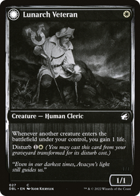 Lunarch Veteran // Luminous Phantom [Innistrad: Double Feature]