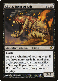 Akuta, Born of Ash [Saviors of Kamigawa]