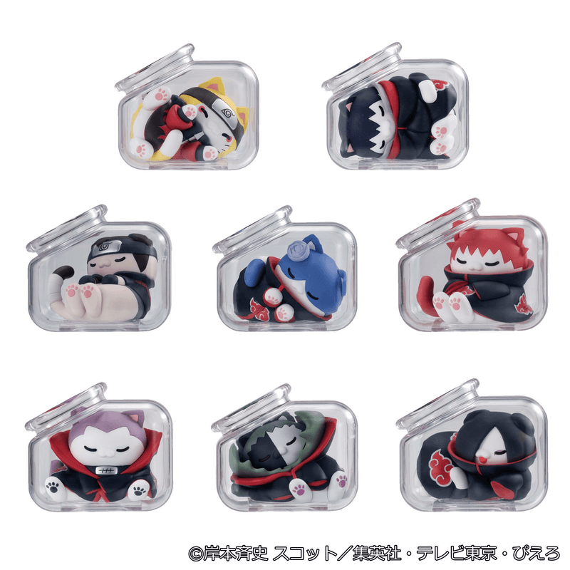 MEGA CAT PROJECT NARUTO ShippudenGood Night Nyaruto! Gathering Akatsuki Edition Vol.1 (Pre-Order)