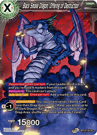 Black Smoke Dragon, Offering of Destruction (Uncommon) (BT13-124) [Supreme Rivalry] - POKÉ JEUX