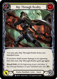 Rip Through Reality (Yellow) [MON181] (Monarch) 1st Edition Normal - POKÉ JEUX