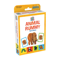 BRIARPATCH - WORLD of ERIC CARLE - ANIMAL RUMMY - CARD GAME (EN) (Special Order)