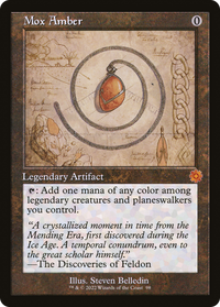 Mox Amber (Schéma rétro) [Artefacts rétro de la guerre des frères] 