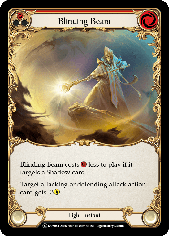 Blinding Beam (Red) [U-MON084] (Monarch Unlimited) Unlimited Normal - POKÉ JEUX