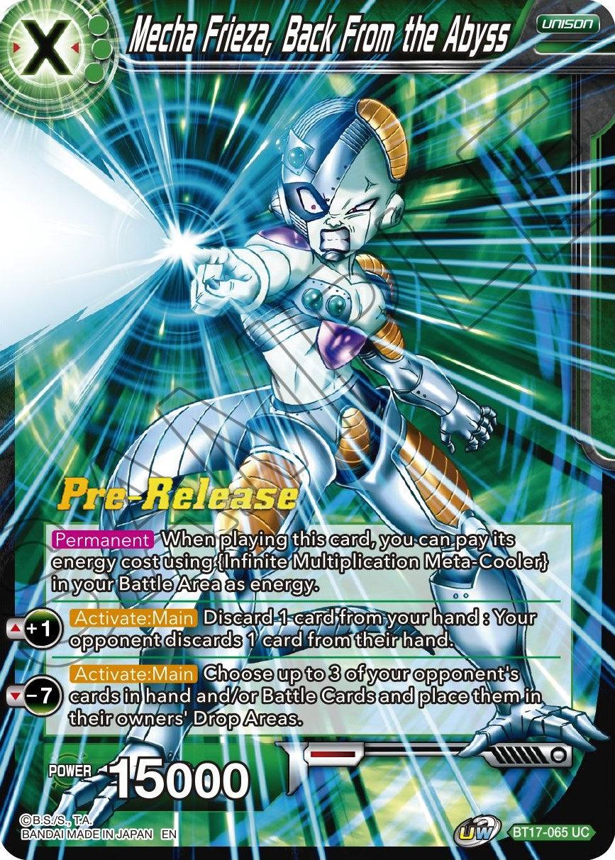 Mecha Frieza, Back From the Abyss (BT17-065) [Ultimate Squad Prerelease Promos] - POKÉ JEUX
