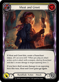 Meat and Greet (Yellow) [U-CRU152] (Crucible of War Unlimited) Unlimited Normal - POKÉ JEUX