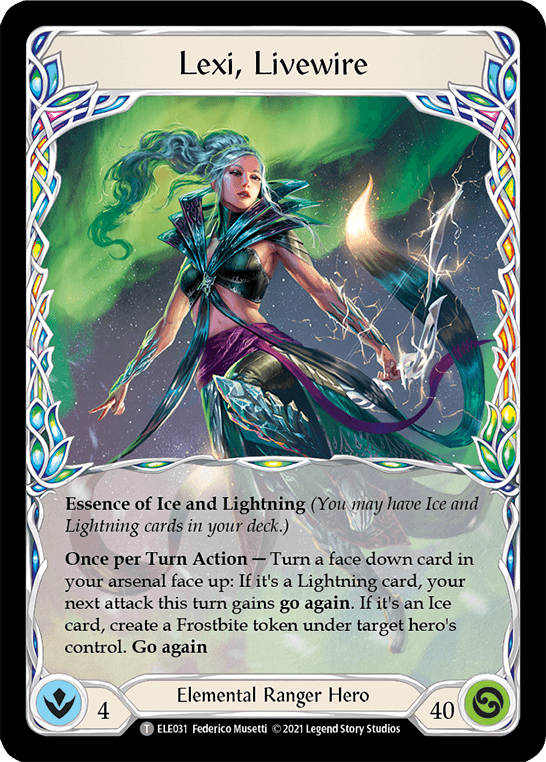 Lexi, Livewire // Rosetta Thorn [ELE031] (Tales of Aria) 1st Edition Normal - POKÉ JEUX