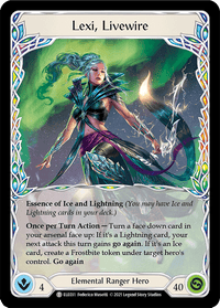 Lexi, Livewire // Rosetta Thorn [ELE031] (Tales of Aria) 1st Edition Normal - POKÉ JEUX