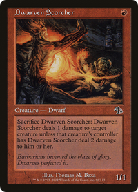 Dwarven Scorcher [Judgment]