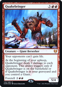 Quakebringer [Kaldheim Prerelease Promos]