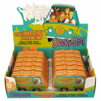 SCOOBY DOO - MYSTERY MACHINE - SOUR APPLE CANDY TIN - CDU (Special Order)