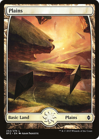 Plains (252) (Full Art) [Battle for Zendikar]