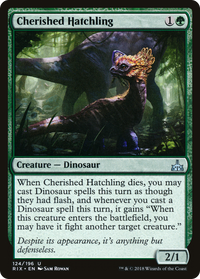 Cherished Hatchling [Rivals of Ixalan]