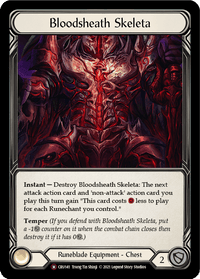 Bloodsheath Skeleta [U-CRU141] (Crucible of War Unlimited) Unlimited Normal - POKÉ JEUX