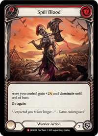 Spill Blood [MON109] (Monarch) 1st Edition Normal - POKÉ JEUX
