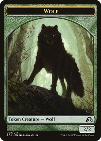 Wolf Token [Shadows over Innistrad Tokens]