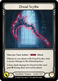 Dread Scythe [U-MON229-RF] (Monarch Unlimited) Unlimited Rainbow Foil - POKÉ JEUX