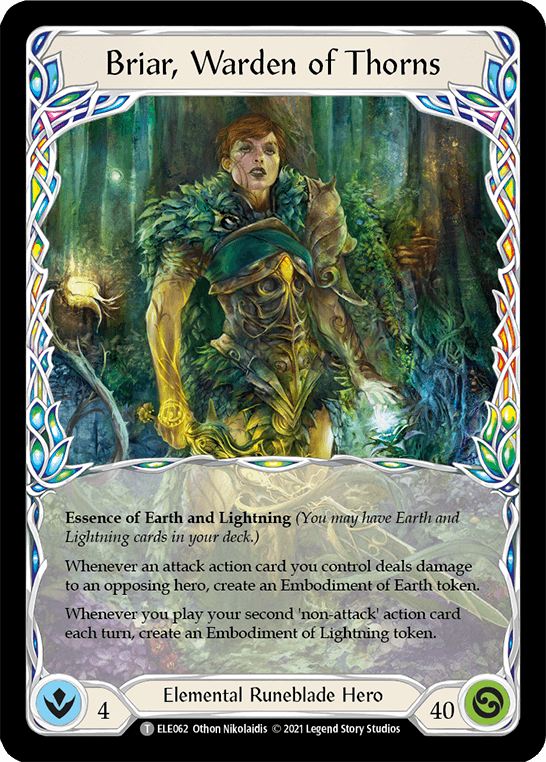 Briar // Frostbite [ELE063] (Tales of Aria) 1st Edition Normal - POKÉ JEUX