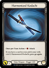 Harmonized Kodachi [U-CRU049] (Crucible of War Unlimited) Unlimited Normal - POKÉ JEUX