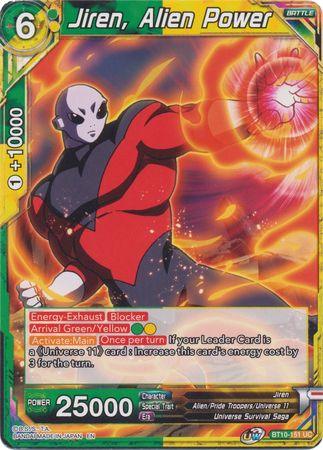 Jiren, Alien Power (BT10-151) [Rise of the Unison Warrior] - POKÉ JEUX