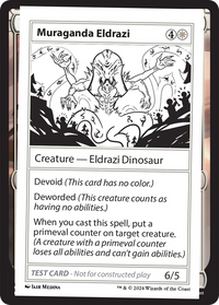 Muraganda Eldrazi [Mystery Booster 2 Playtest Cards]