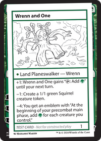 Wrenn and One [Mystery Booster 2 Playtest Cards]