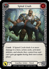 Spinal Crush [WTR044-M] (Welcome to Rathe) Alpha Print Normal - POKÉ JEUX