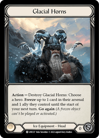 Glacial Horns [UPR137] (Uprising) Rainbow Foil - POKÉ JEUX