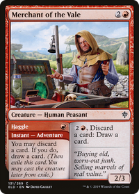 Merchant of the Vale // Haggle [Throne of Eldraine]