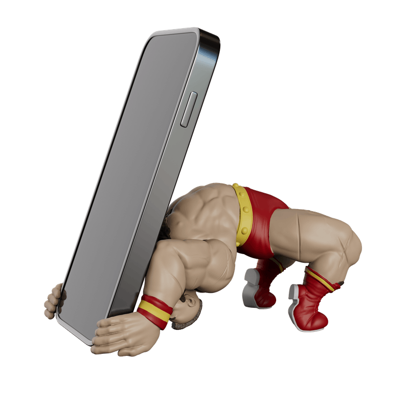 STREET FIGHTER 6 ZANGIEF Smartphone Holder (Pre-Order)