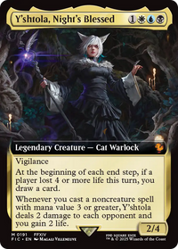 Y'shtola, Night's Blessed (FIC-191) - Commander: FINAL FANTASY: (Extended Art) Foil