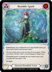 Bramble Spark (Blue) [BRI015] (Tales of Aria Briar Blitz Deck) 1st Edition Normal - POKÉ JEUX