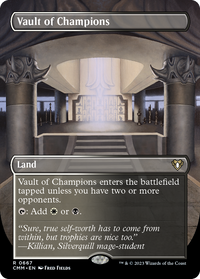 Vault of Champions (Borderless Alternate Art) [Commander Masters]
