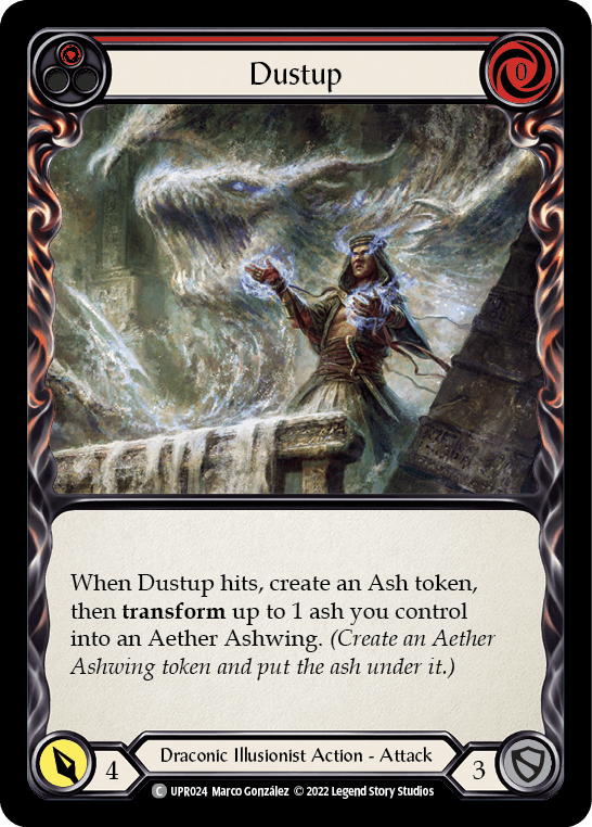 Dustup (Red) [UPR024] (Uprising) Rainbow Foil - POKÉ JEUX