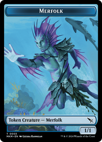 Jeton Merfolk [Meurtres au manoir de Karlov] 