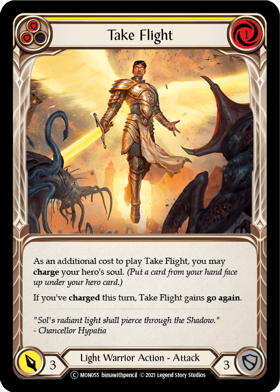 Take Flight (Yellow) [U-MON055] (Monarch Unlimited) Unlimited Normal - POKÉ JEUX