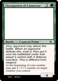 Occupation of Llanowar [Unknown Event]