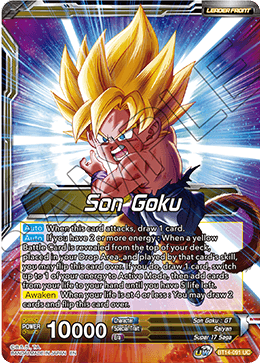 Son Goku // SS4 Son Goku, Returned from Hell (BT14-091) [Cross Spirits] - POKÉ JEUX