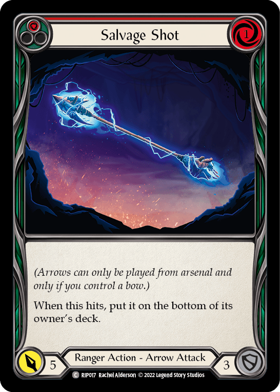 Salvage Shot (Red) [RIP017] (Outsiders Riptide Blitz Deck) - POKÉ JEUX